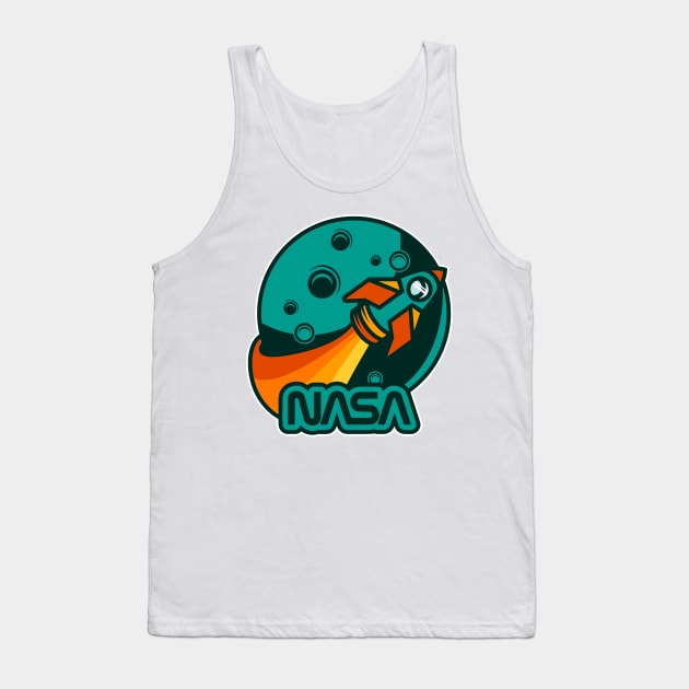 USA Space Agency NASA Tank Top by hellocrunk